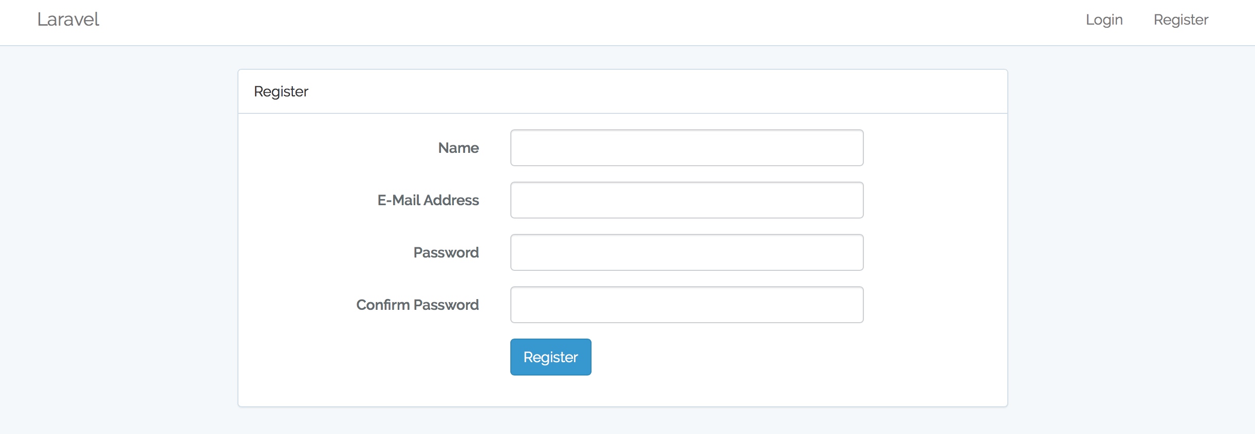  User Registration Page